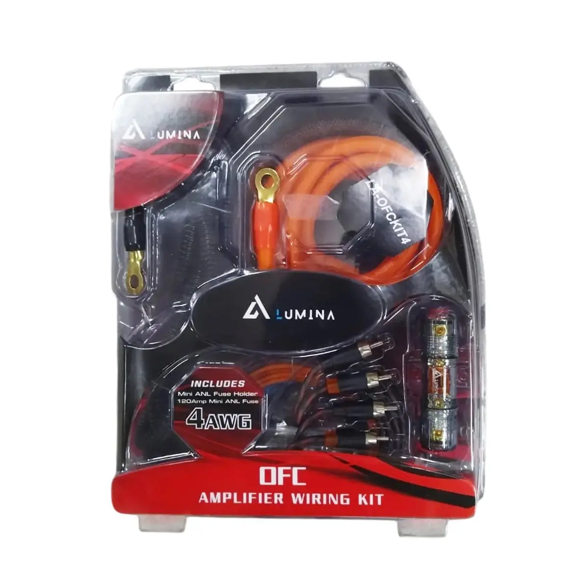 Lumina 4-Gauge Oxygen Free Wiring Kit 1