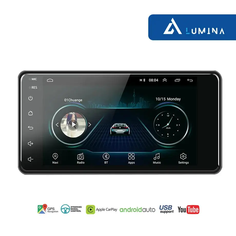 Lumina - 7 Inch Qled Toyota Android Multimedia Unit With Apple Carplay & Android Auto 1