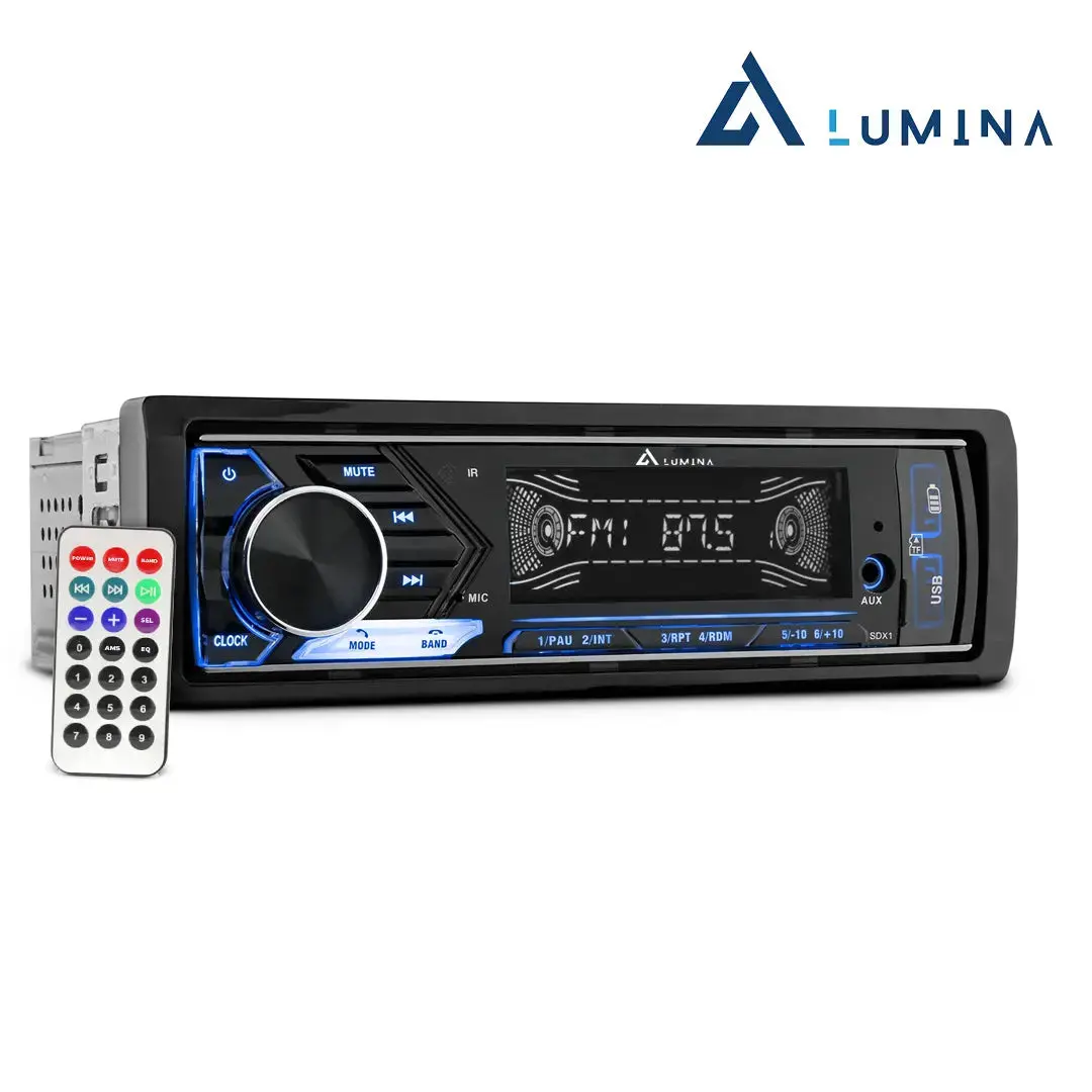 Lumina Gt3 Single Din Radio Mp3/Usb Media Player With Bluetooth 1