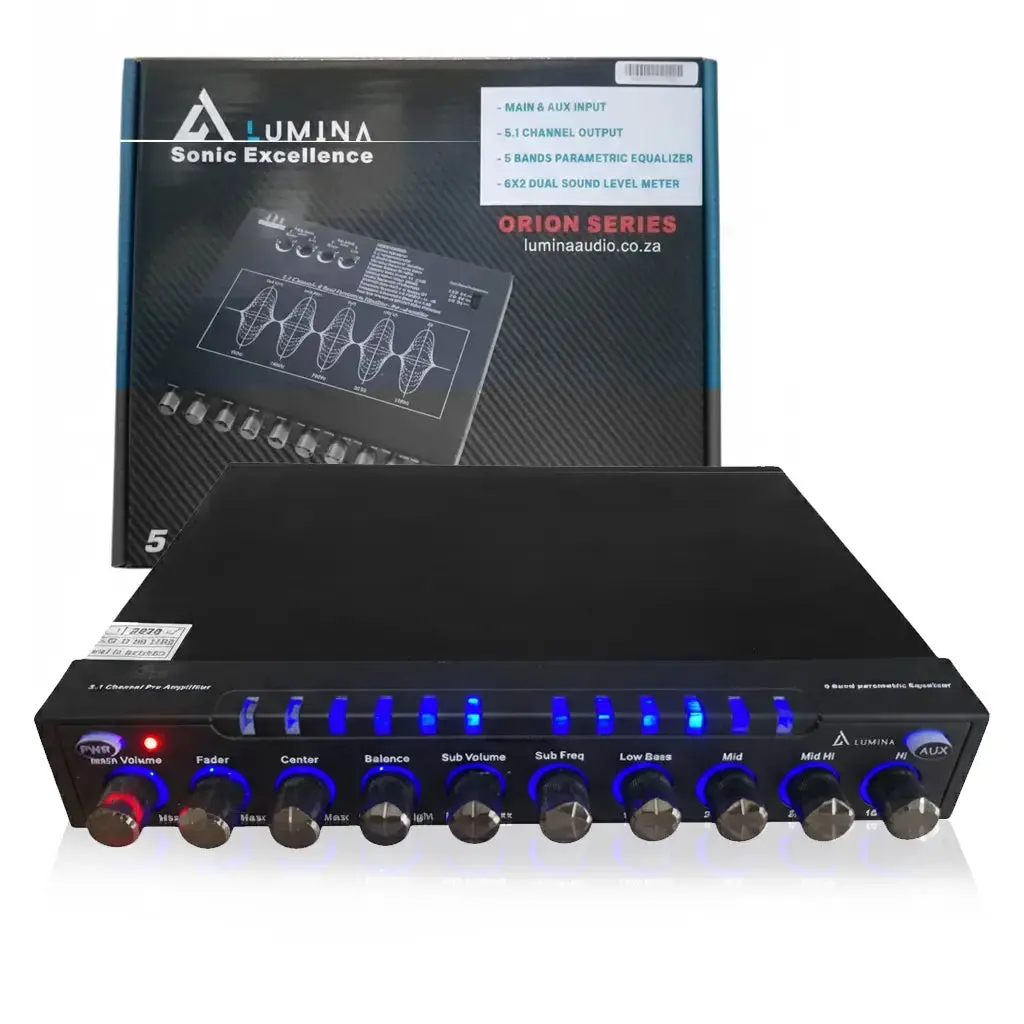 Lumina Leq-5Pro 5-Band Equalizer With Reactive Light 1