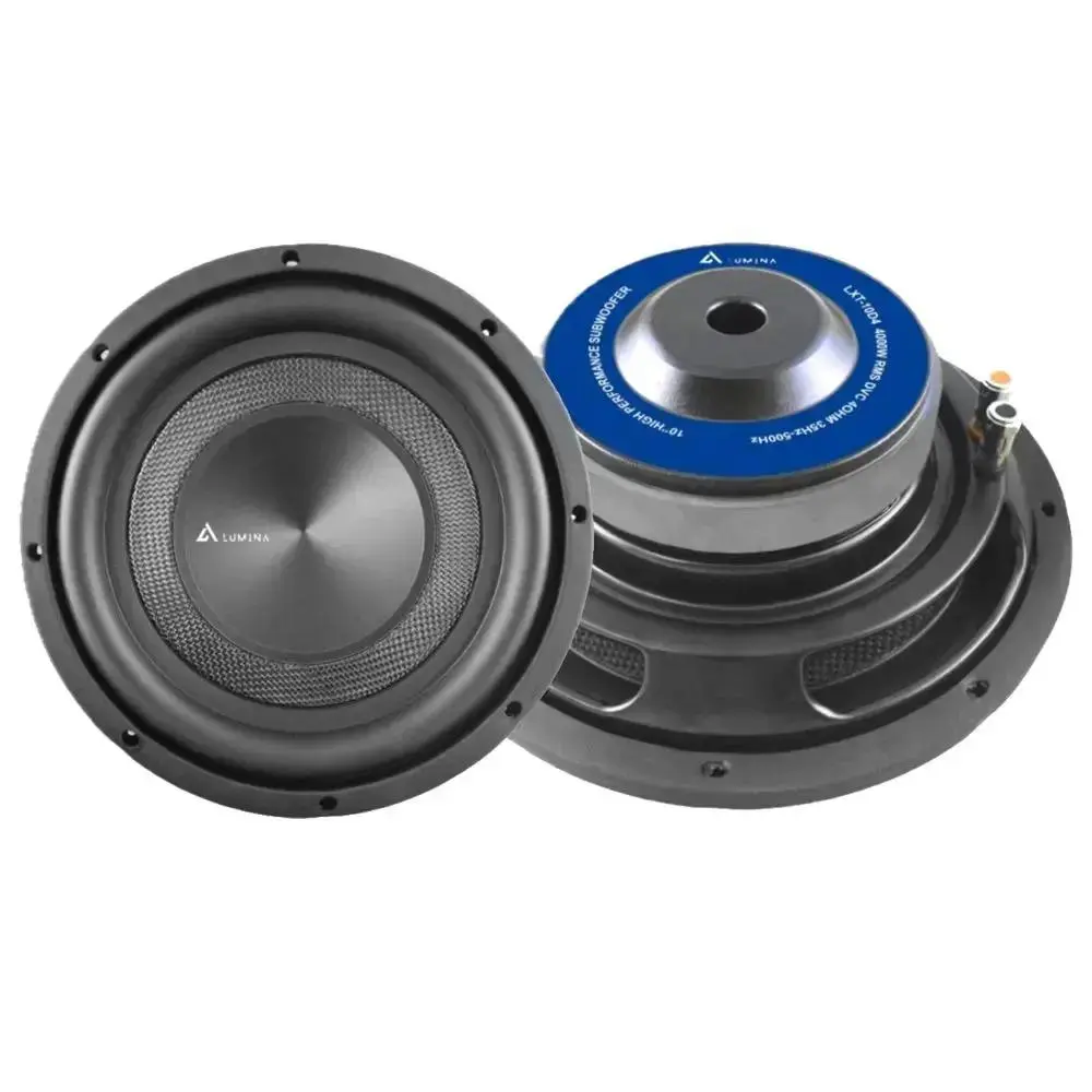 Lumina Lxt-10D4 - 10" Titanium Series D4 Dvc Flat Subwoofer - 4000W 1