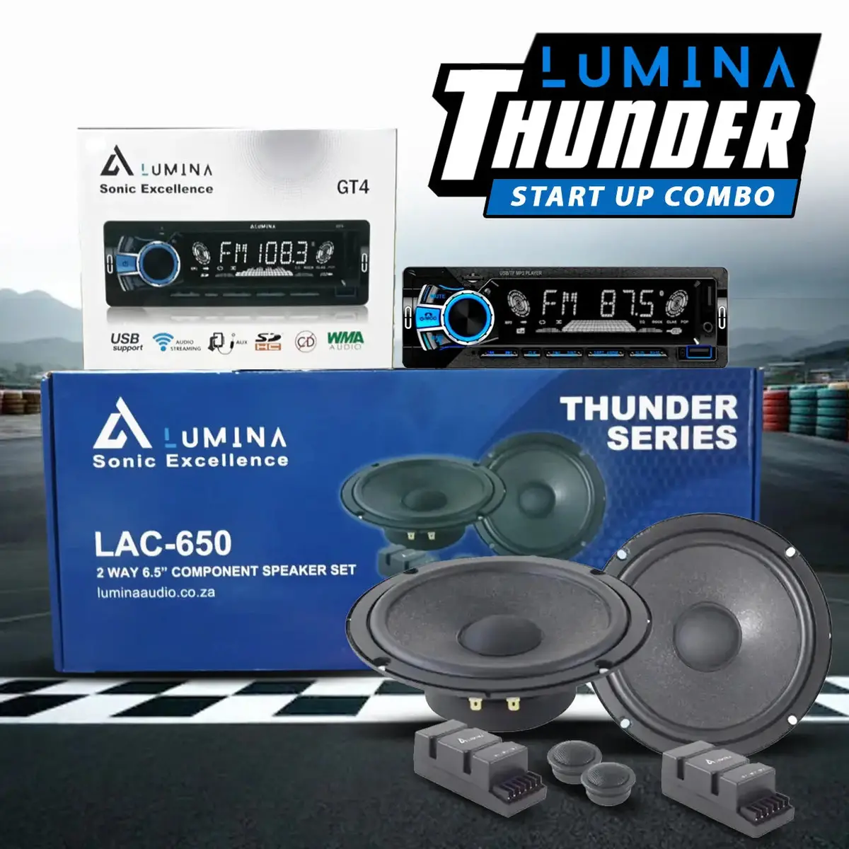 Lumina Thunder Start Up Audio Combo 1