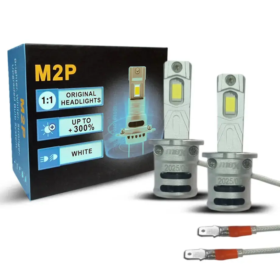 M2p Ultra Compact Plug & Play Led Bulb Kit - H3 1