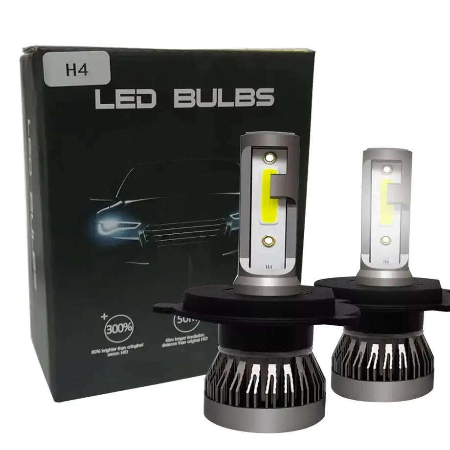 M6 Compact Mini Led Bulb Kit  - H4 1