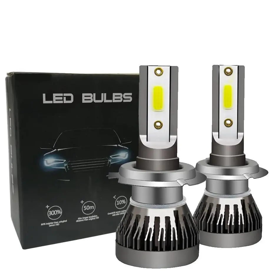 M6 Compact Mini Led Bulb Kit - H7 1