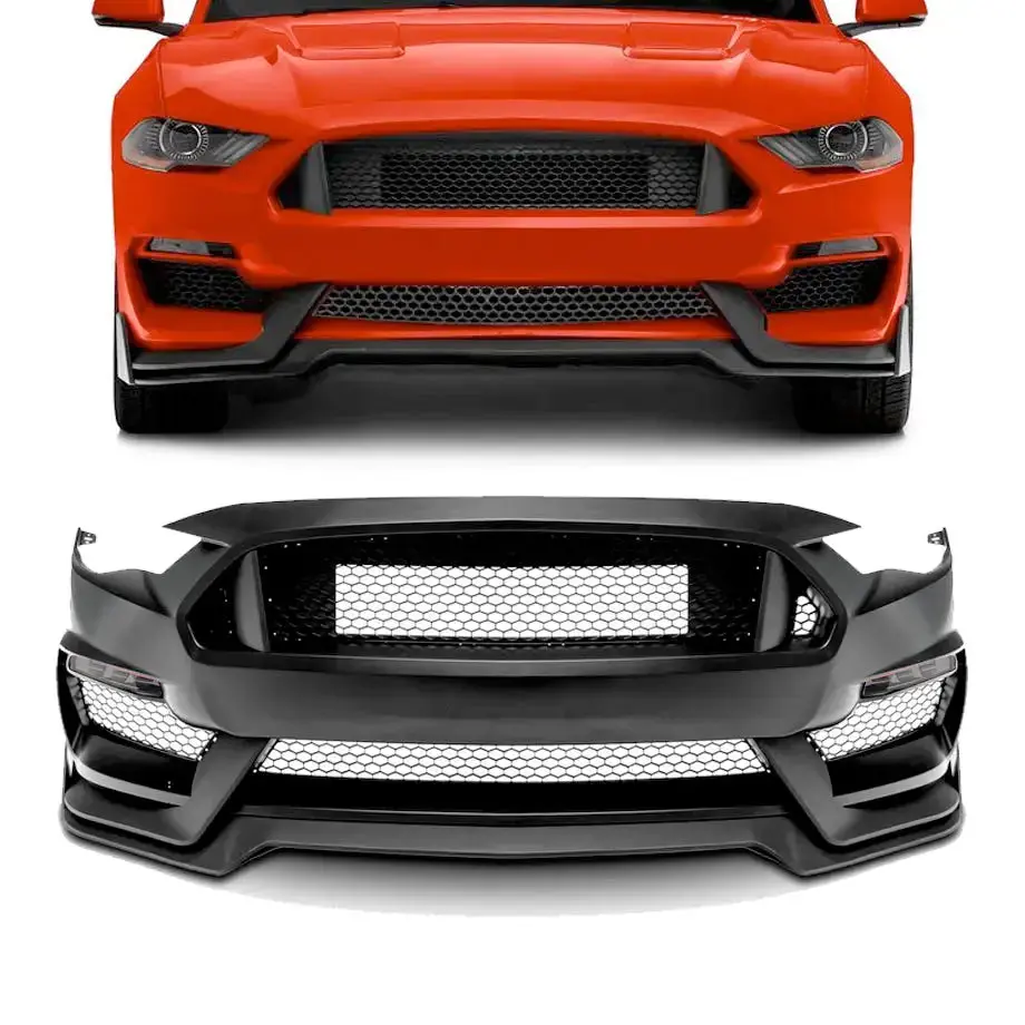 Mp Concepts - Mustang Gt350 Style Front Bumper Upgrade (18-On) 1