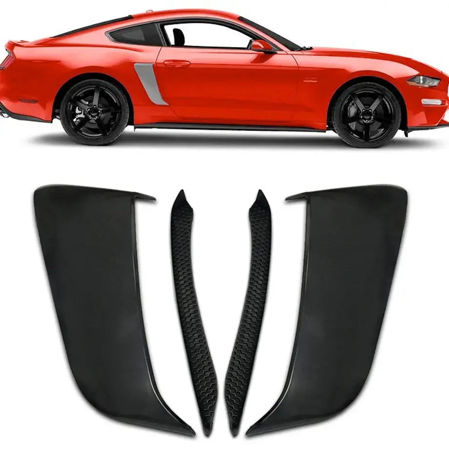 Mp Concepts - Mustang (15-23) Gt350 Style Rear Fender Vents (4-Piece) 1