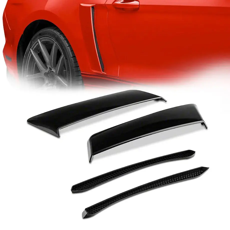 Mp Concepts - Mustang (15-23) Gt350 Style Rear Fender Vents (4-Piece) 1