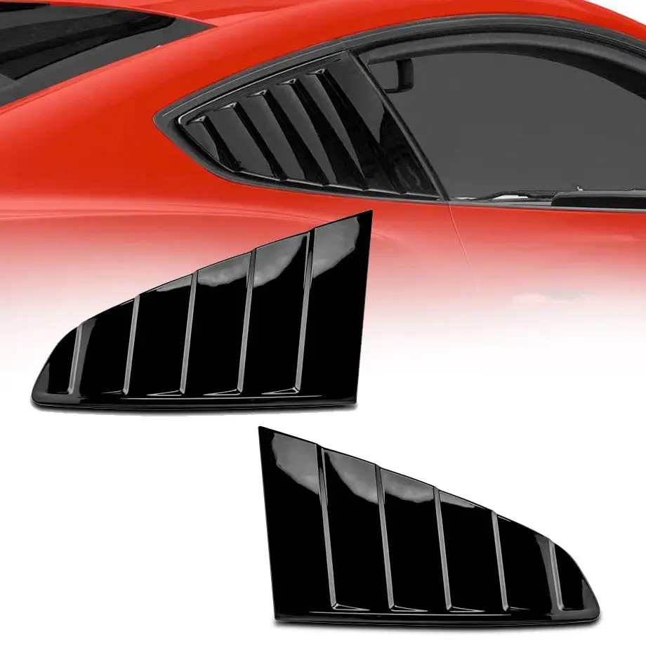 Mp Concepts - Mustang (15-23) Gloss Black Side Window Vents 1