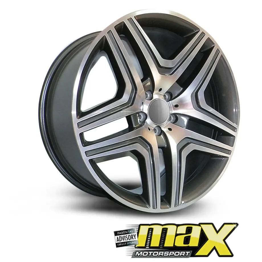 17 Inch Mag Wheel -Mx8075 Benz Style Replica Wheels (5X112 Pcd) 1