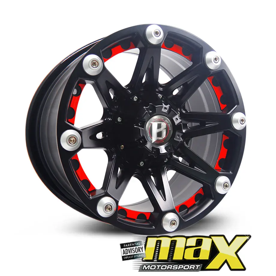16 Inch Mag Wheel - Mx808 Bakkie Wheel (6X139.7 Pcd) 1
