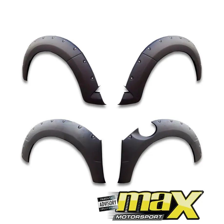 Mazda Bt-50 (12-On) Plastic Side Wheel Arch (Studded Rough) 1