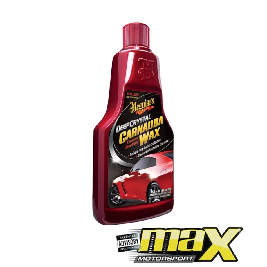Meguiar's Deep Crystal Carnauba Wax (473Ml) 1
