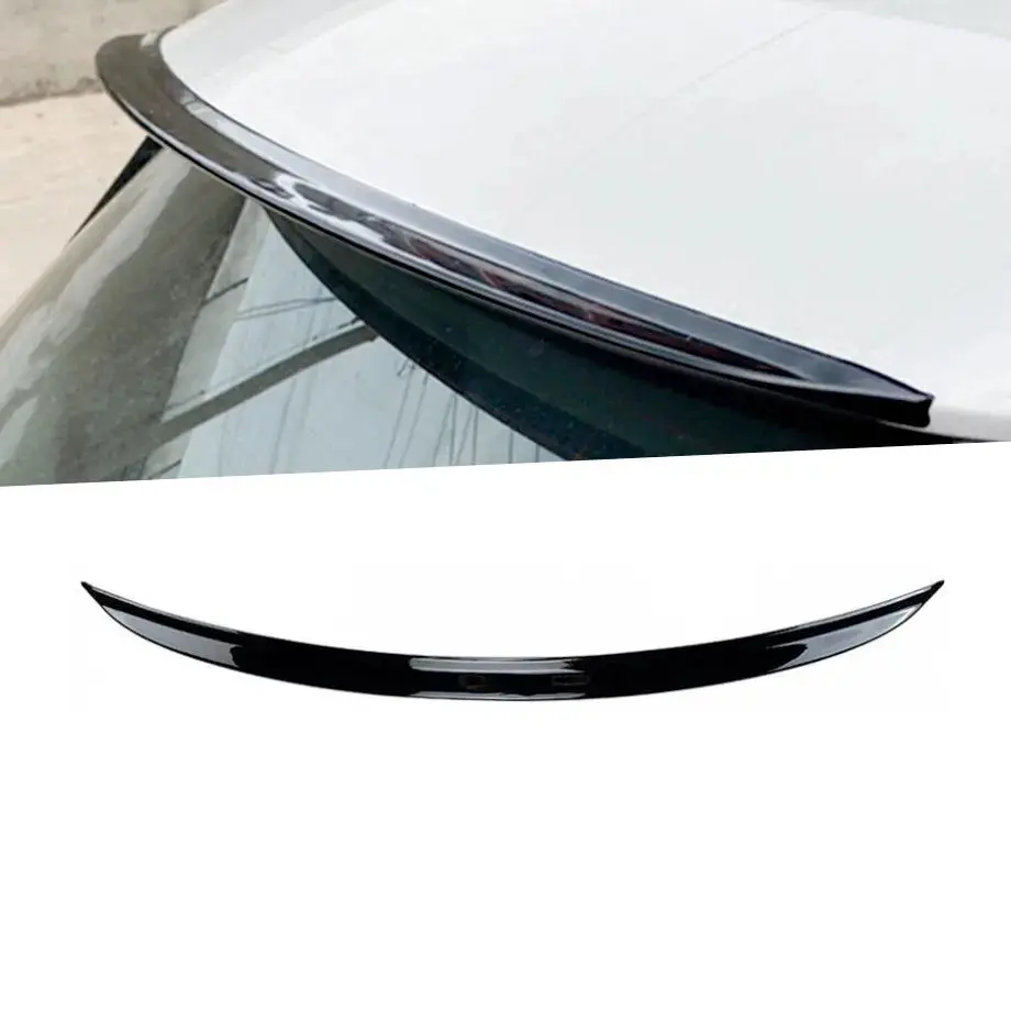Merc W177 Hatchback (19-On) Gloss Black Plastic Roof Spoiler Extension 2