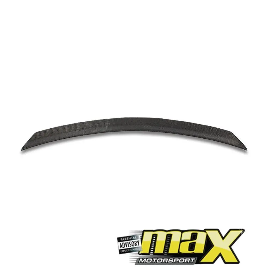 Merc W204 Amg Style Carbon Fibre Boot Spoiler 1
