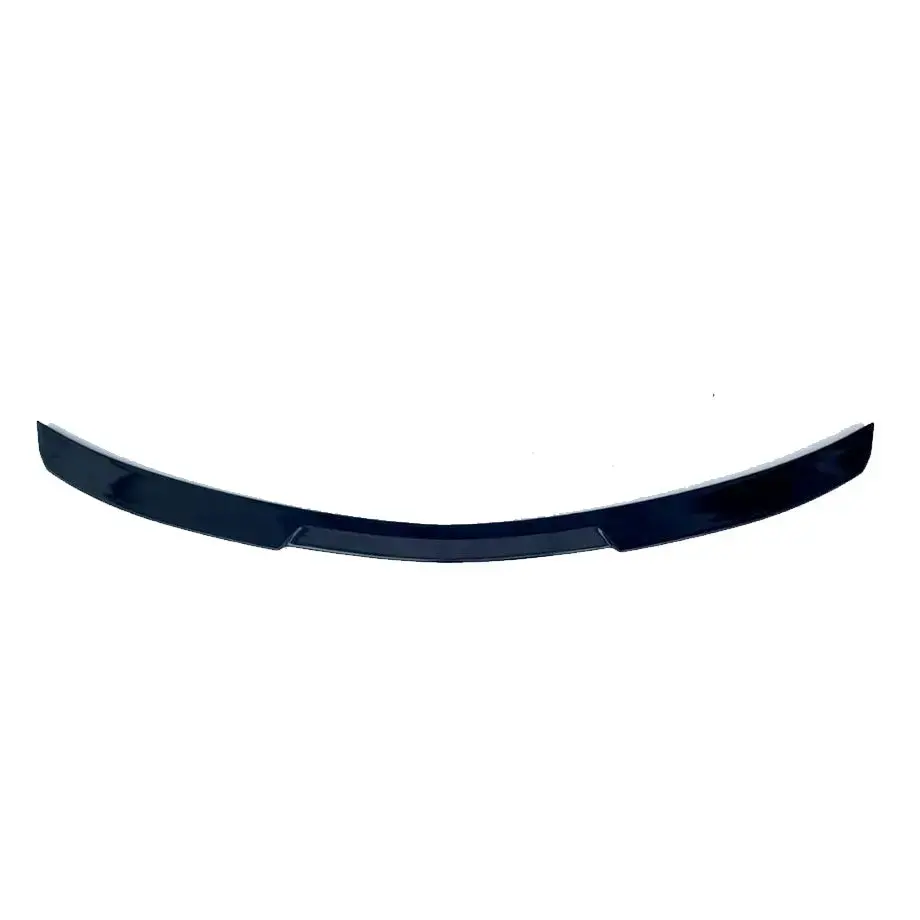 Merc W204 (09-13) M4 Style Gloss Black Plastic Boot Spoiler 1