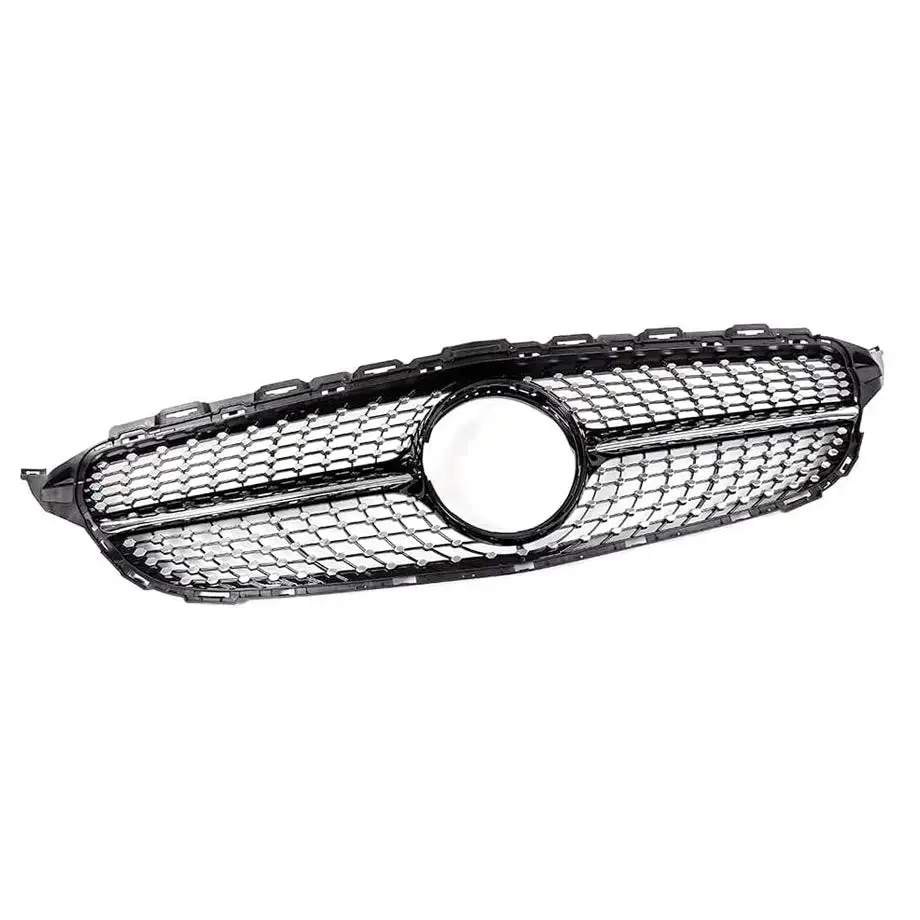 Merc W205 (15-18) C-Class Diamond Style Upgrade Grille 1