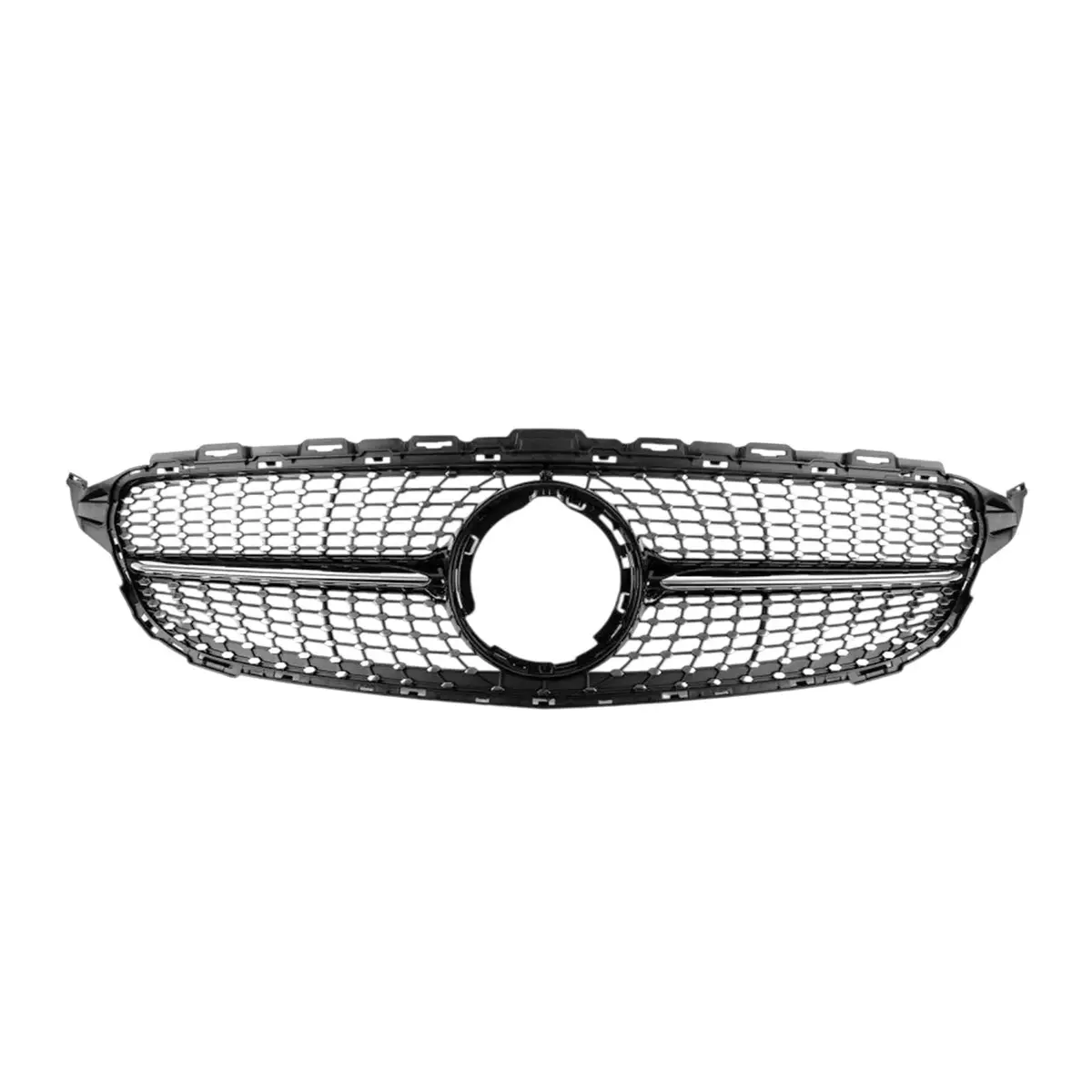 Merc W205 C-Class (19-22) Diamond Style Upgrade Grille 1