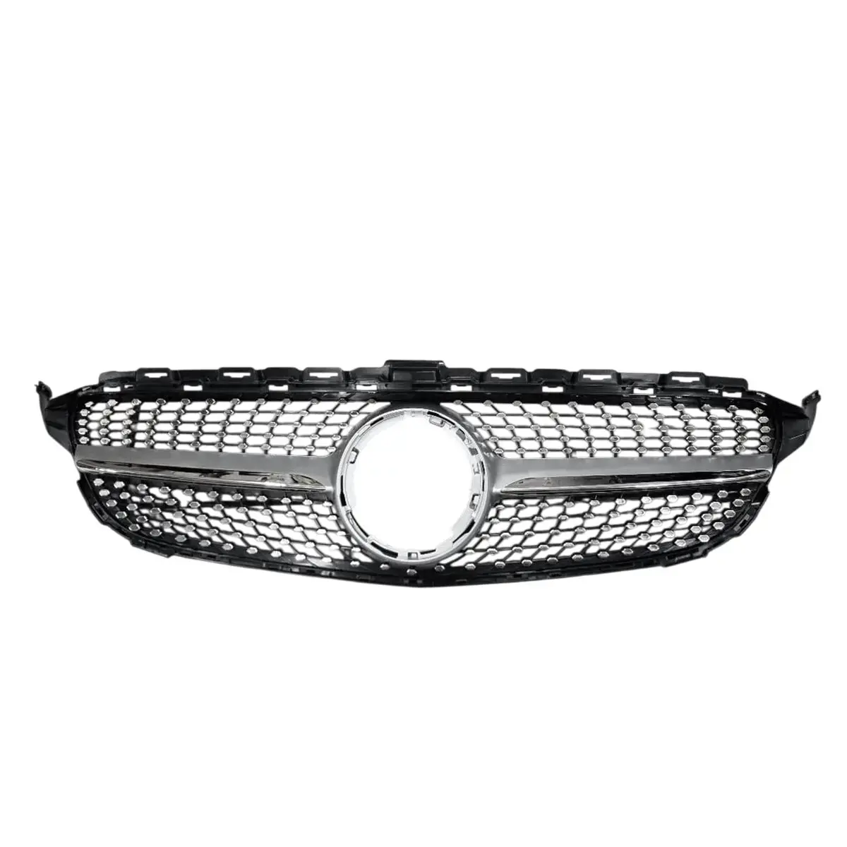 Merc W205 C-Class (19-22) Diamond Style Upgrade Grille 1