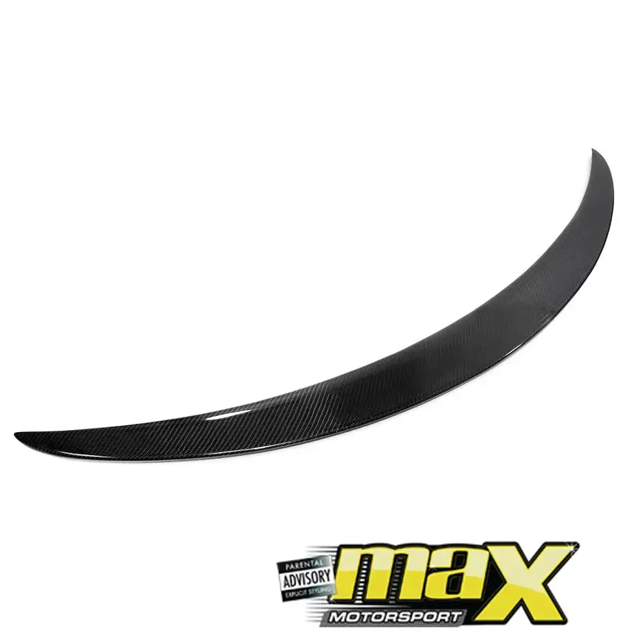 Merc W205 Performance Style Carbon Fibre Boot Spoiler 1