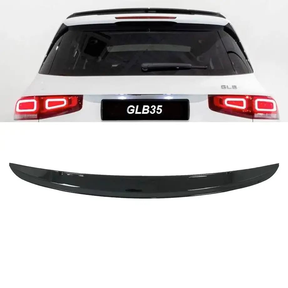 Merc X247 Glb (20-On) Gloss Black Plastic Roof Spoiler 1