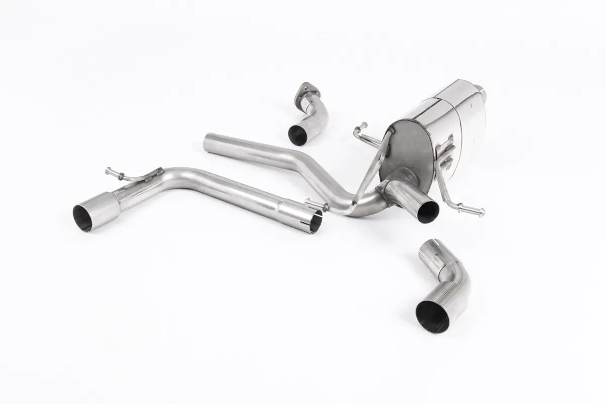 Front Pipe-Back - Axel Back System For Suzuki Swift Sport 1.4 (Polished Trims) 1