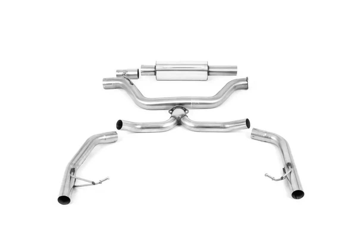 Milltek Non Resonated Exhaust For The Skoda Octavia Mk4 Vrs 2.0 Tsi 1