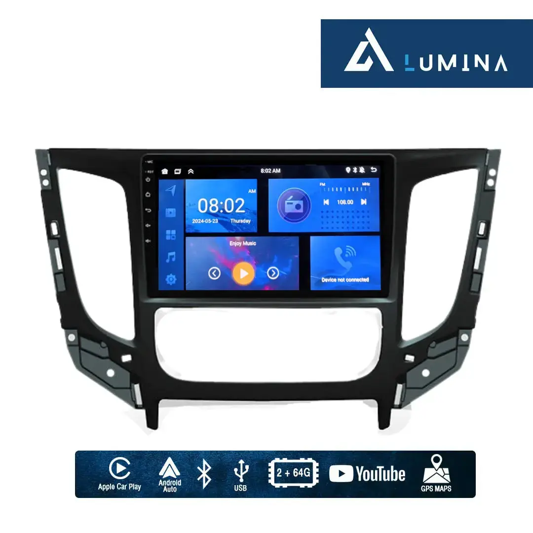 Mitsubishi Triton (15-21) - 9 Inch Lumina Android Entertainment & Gps System 1