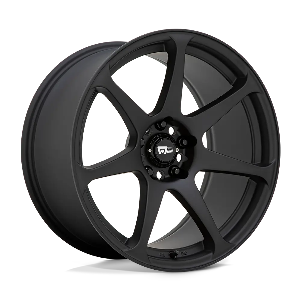 17" Motegi Racing Battle Matte Black Wheel 1