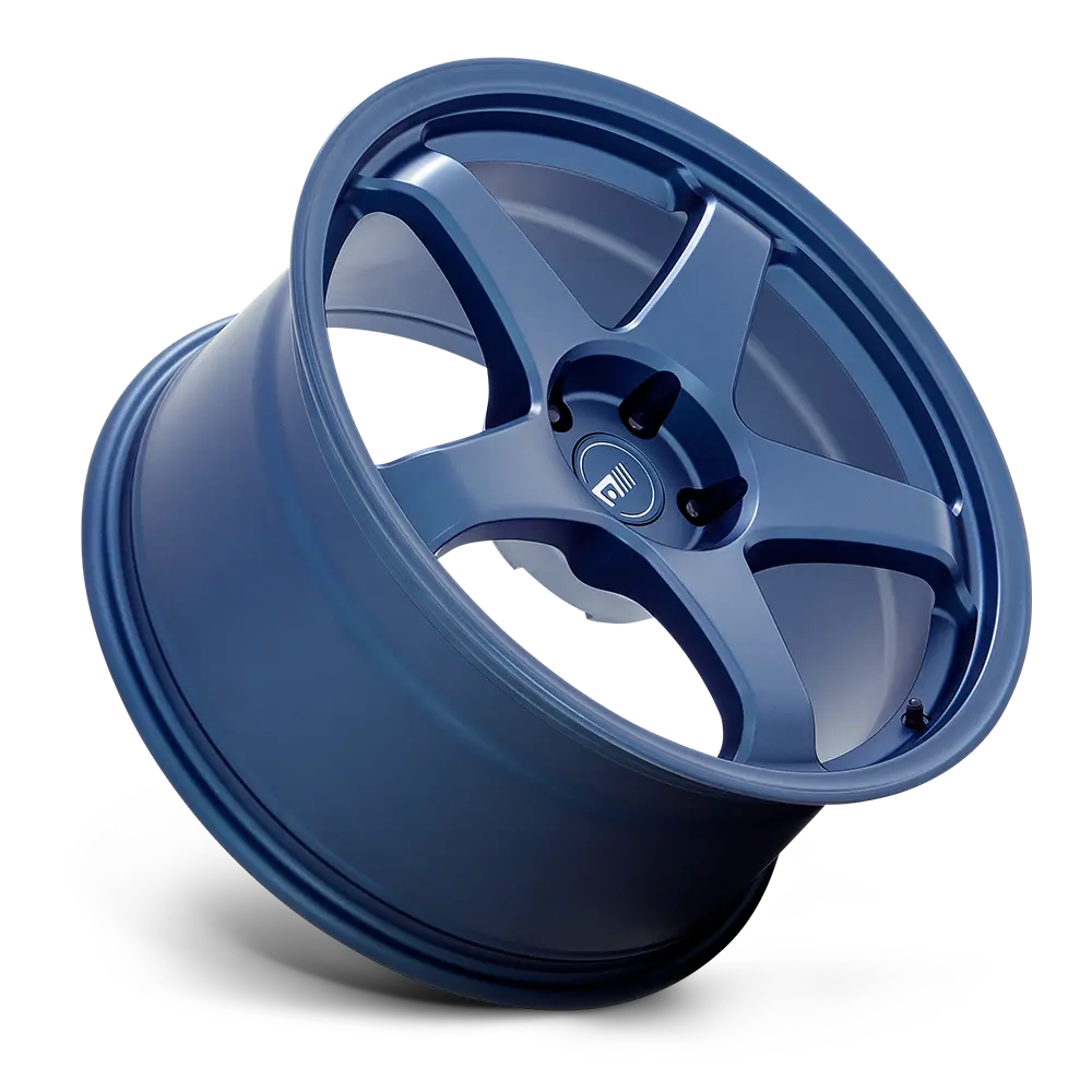 18" Motegi Racing Cs5  Satin Metallic Blue Wheel 1