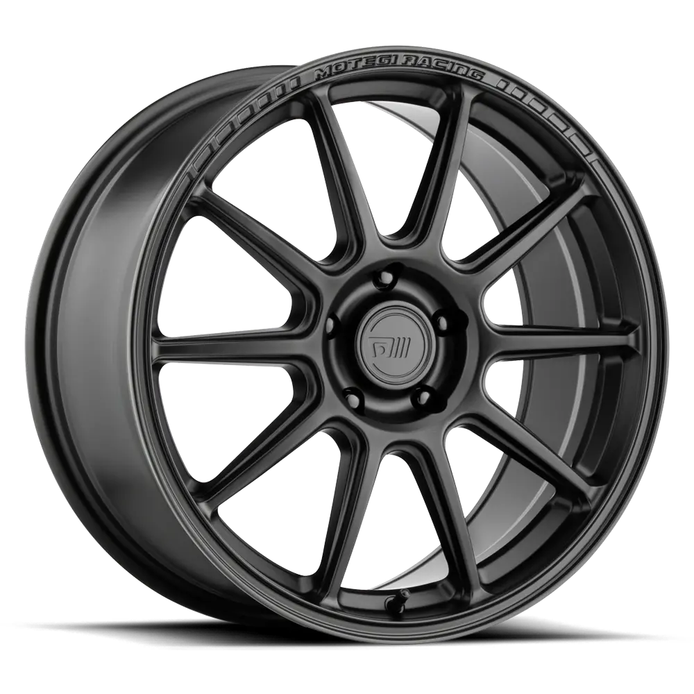 17" Motegi Racing Ss10 Satin Black Wheel 1