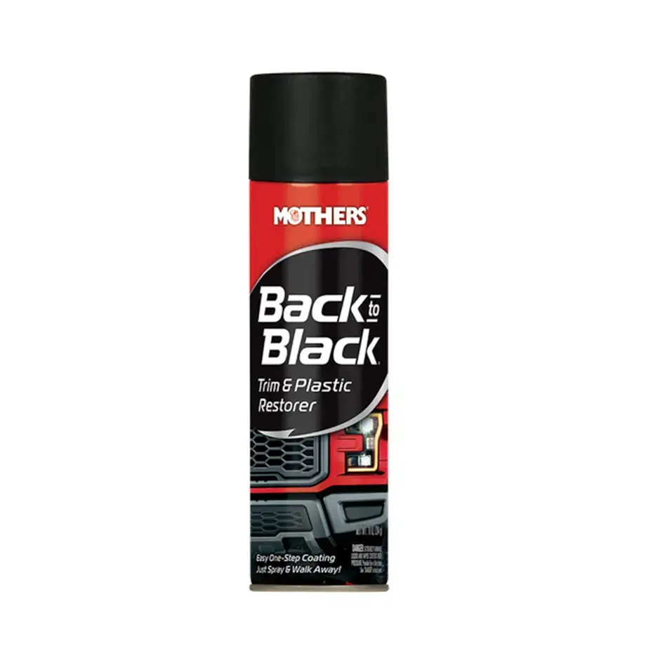 Mothers Back-To-Black Trim & Plastic Restorer - Aerosol 1
