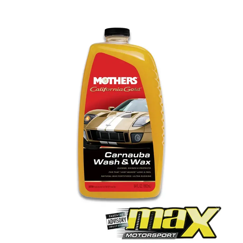 Mothers California Gold Carnauba Wash & Wax 1.8L 1