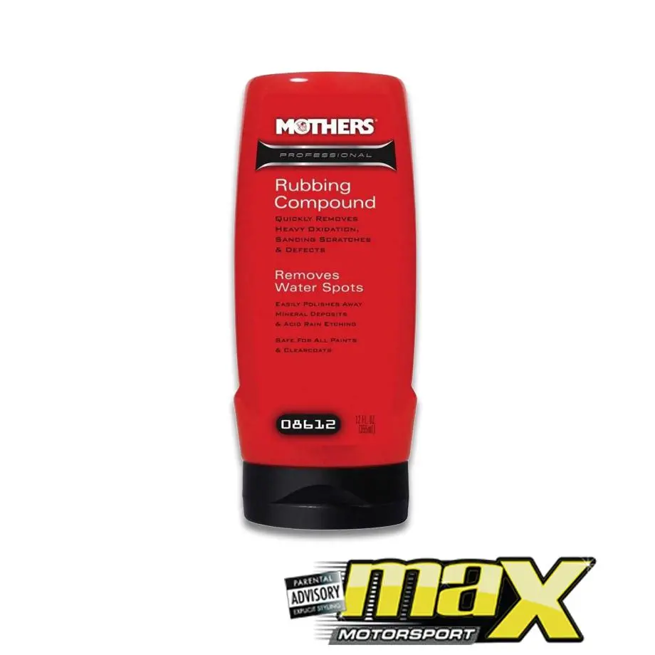 Mothers Professional Rubbing Compound 1