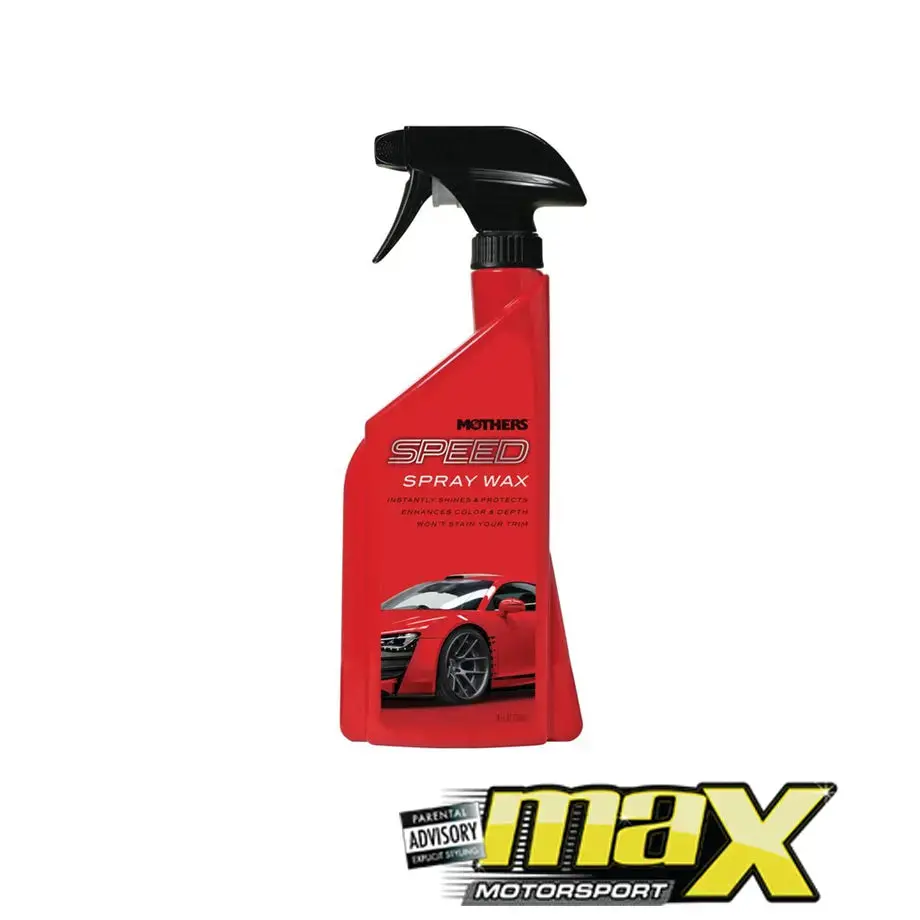 Mothers Speed Spray Wax 1