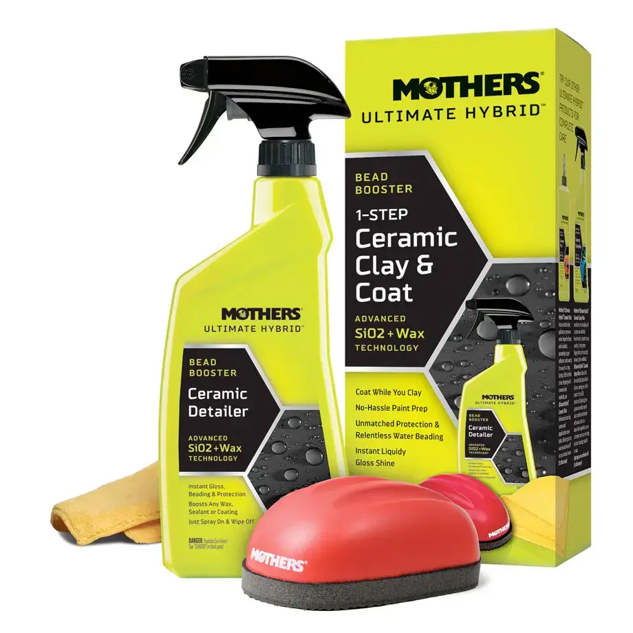 Mothers Ultimate Hybrid 1-Step Ceramic Clay & Coat Kit 1