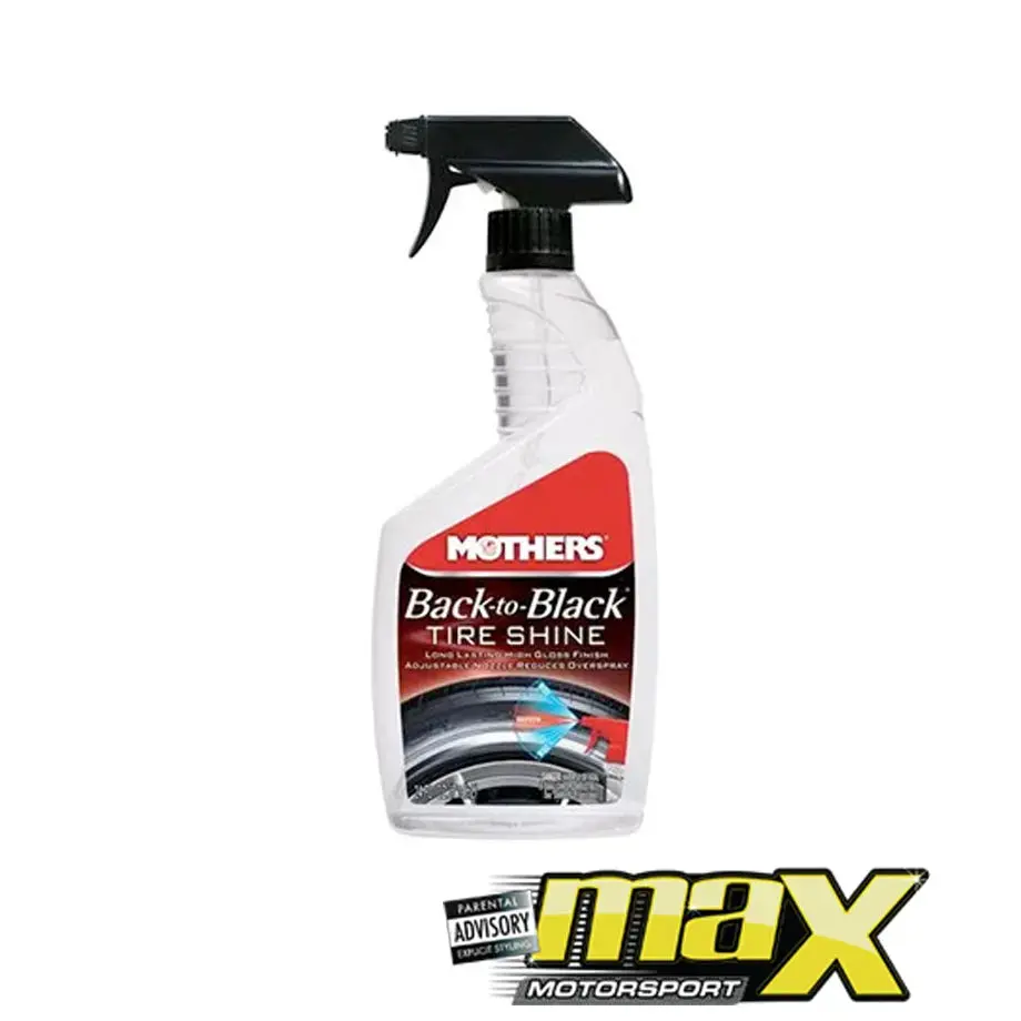 Mothers® Back-To-Black Tire Shine - 710Ml 1