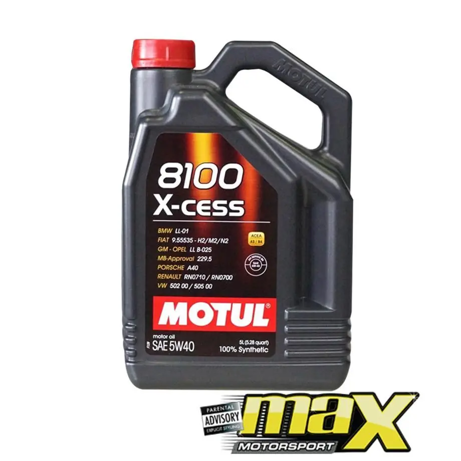 Motul 8100 X-Cess 5W-40 1