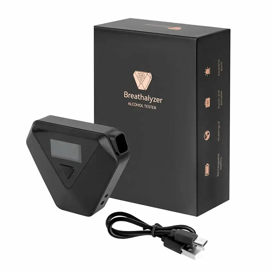 Mr Black-2 Portable Alcohol Breathalyzer Tester 1