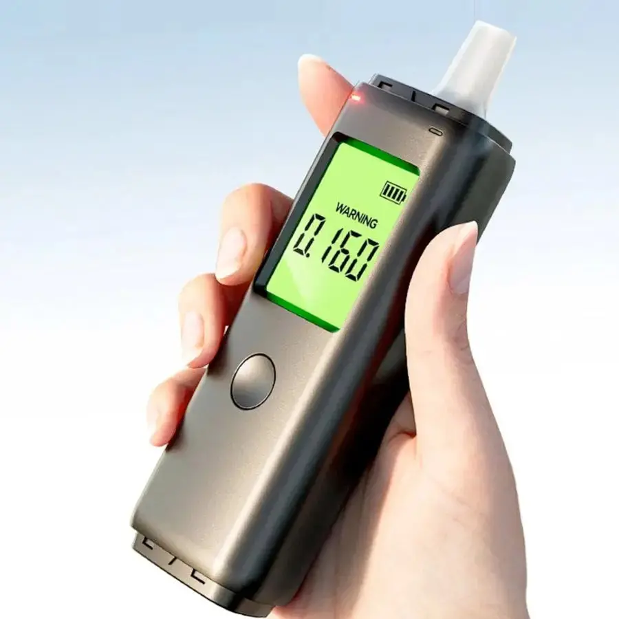 Mr Black-5 Fast Response Pocket Sized Alcohol Breathalyzer Tester 1