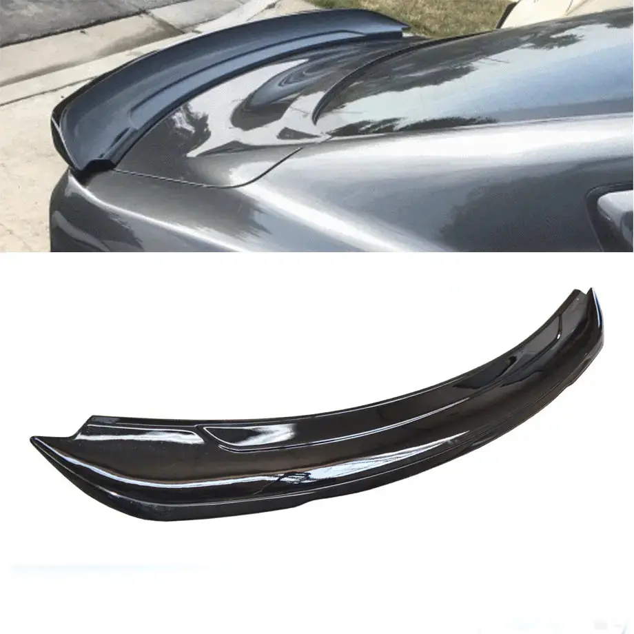 Suitable To Fit - Mustang (15-On) Track Edition Style Gloss Black Boot Spoiler 1