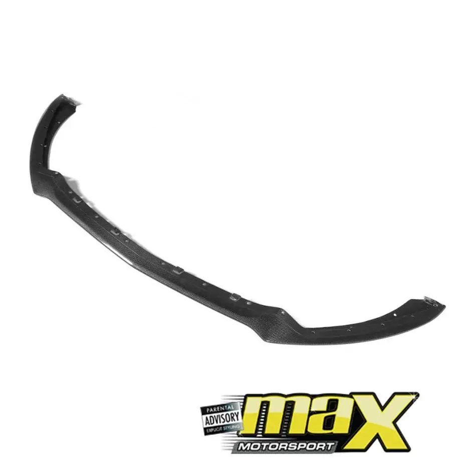Mustang (2015-On) Carbon Fibre Front Lip Spoiler 1