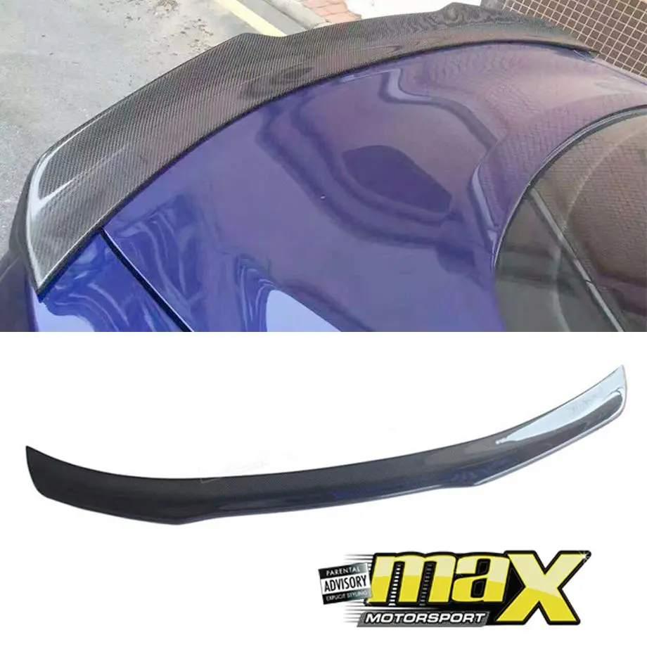 Mustang (2016-On) Carbon Fibre Roush Style Boot Spoiler 1
