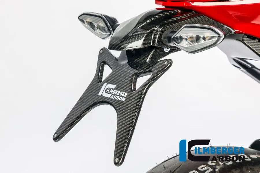 Number Plate Holder Carbon - Honda Cbr 1000 Rr '17 1