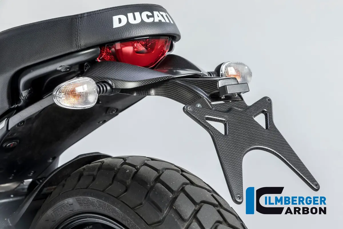 Upper Numberplate Holder Matt Ducati Scrambler'16 1