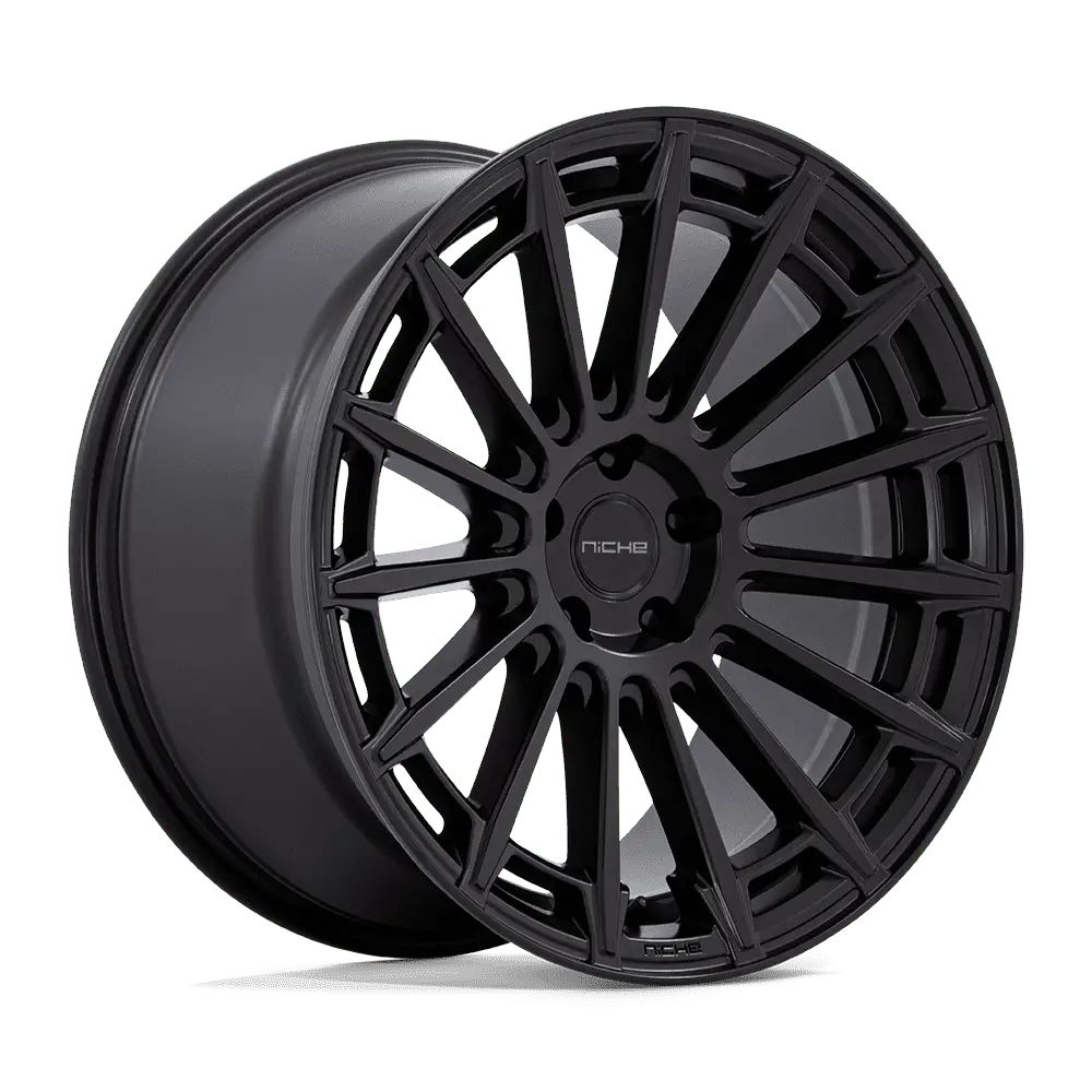 20" Niche Amalfi Matte Black Wheel 1