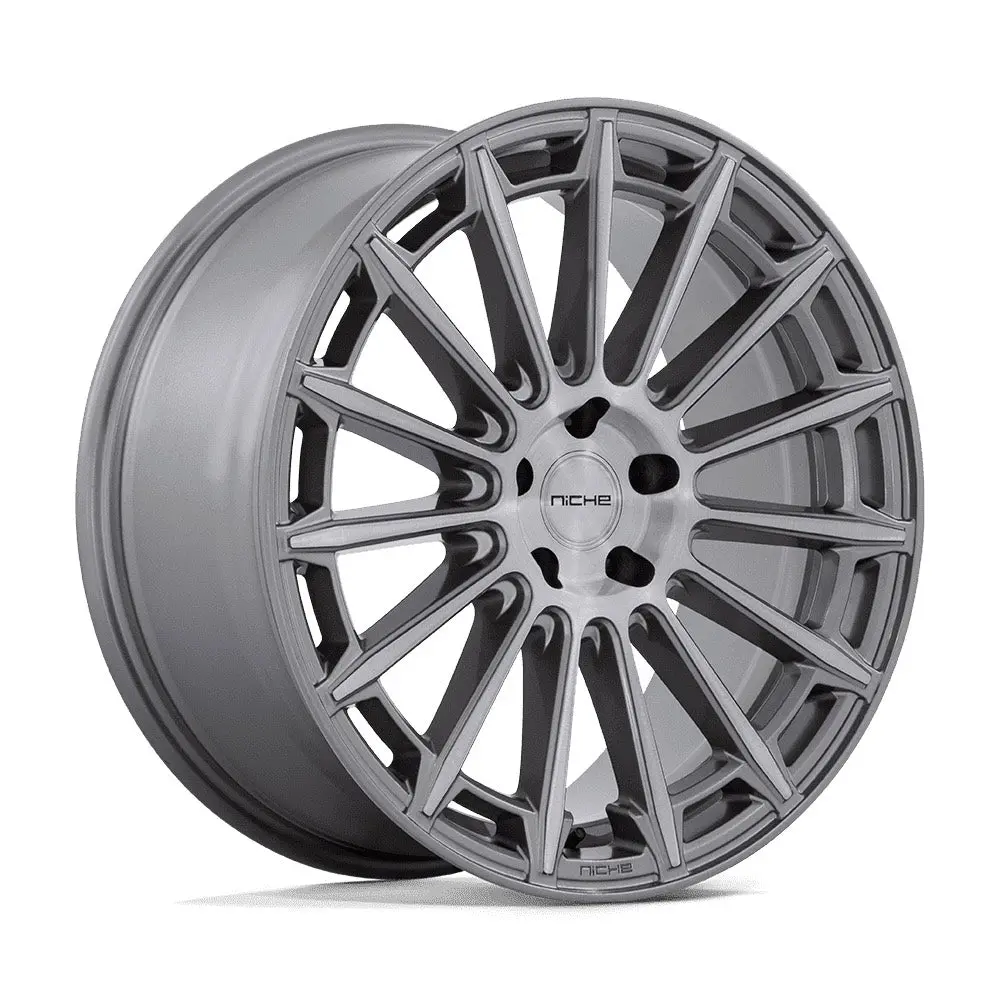 20" Niche Amalfi Platinum Wheel 1