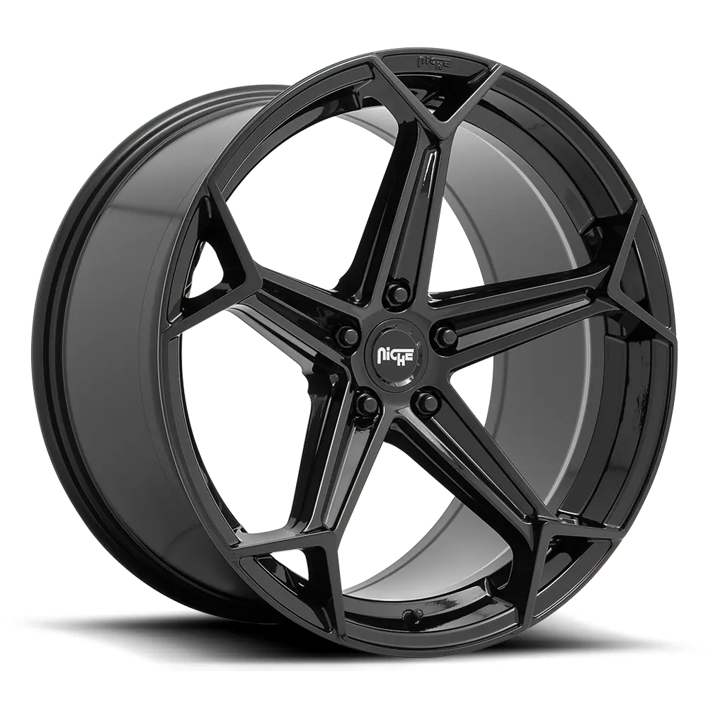 20" Niche Arrow Gloss Black Wheel 1