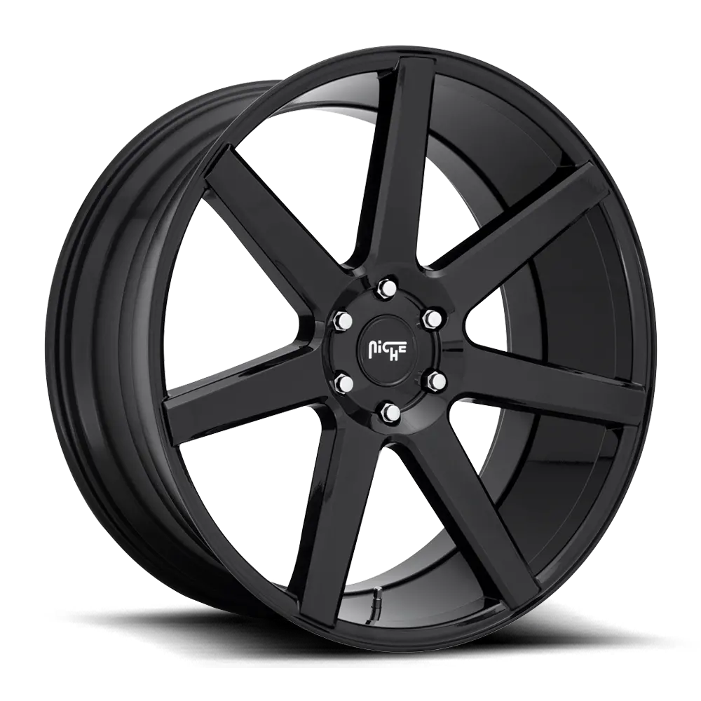 20" Niche Future Gloss Black Wheel 1