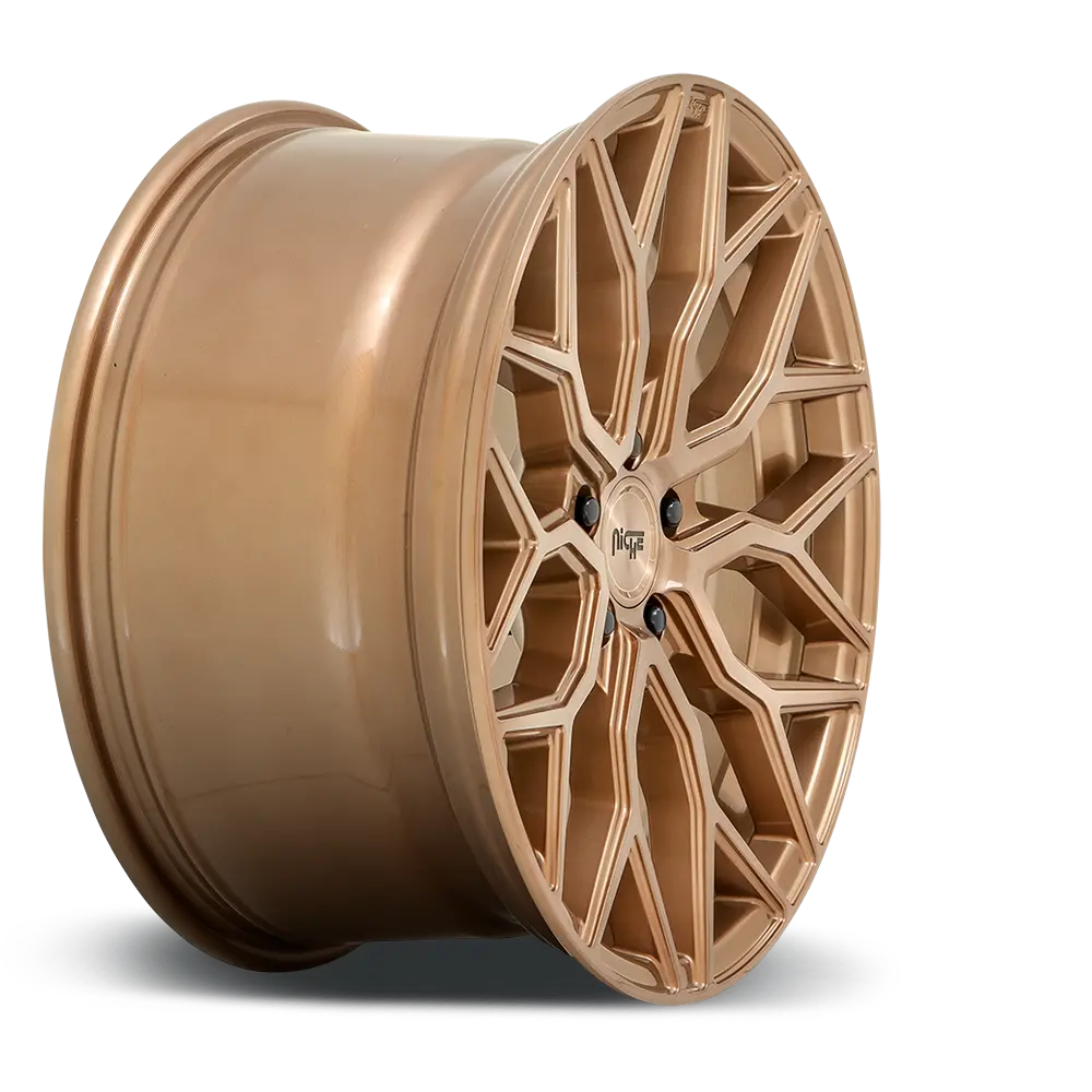 19" Niche Mazzanti Bronze Brushed Wheel 1